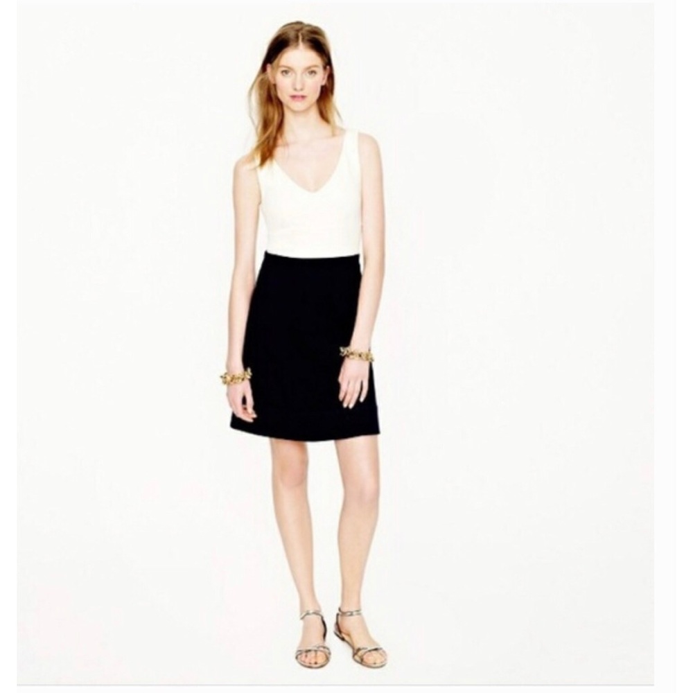 J.Crew Colorblock Ponte Dress